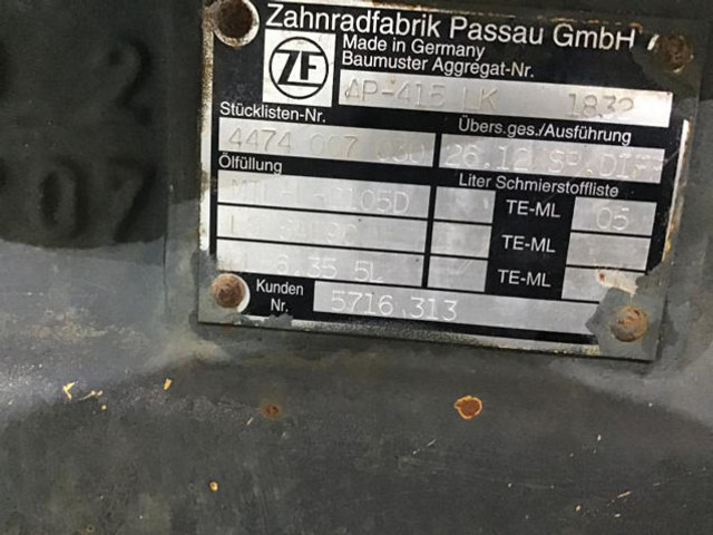 Liebherr Axle - Πίσω άξονας: φωτογραφία 4 Liebherr Axle - Πίσω άξονας: φωτογραφία 4