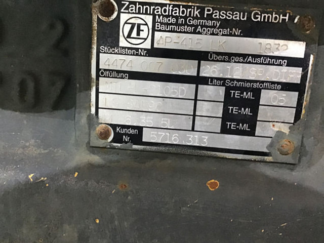 Liebherr Axle - Πίσω άξονας: φωτογραφία 4 Liebherr Axle - Πίσω άξονας: φωτογραφία 4