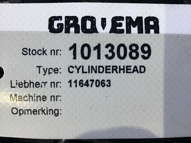 Καινούριο Μπλοκ κυλίνδρων Liebherr Cylinderhead: φωτογραφία 9