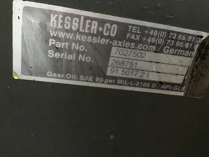 Liebherr Front Axle - Εμπρός άξονας: φωτογραφία 3 Liebherr Front Axle - Εμπρός άξονας: φωτογραφία 3