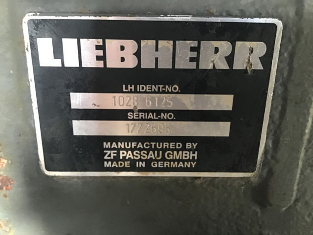 Liebherr Frontaxle - Εμπρός άξονας: φωτογραφία 5 Liebherr Frontaxle - Εμπρός άξονας: φωτογραφία 5