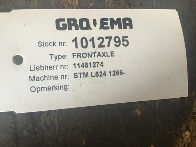 Αξονας και ανταλλακτικά Liebherr Frontaxle: φωτογραφία 14 Αξονας και ανταλλακτικά Liebherr Frontaxle: φωτογραφία 14