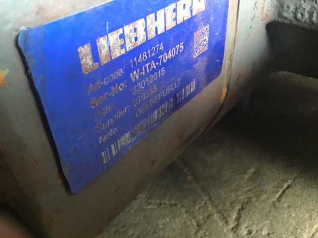 Αξονας και ανταλλακτικά Liebherr Frontaxle: φωτογραφία 10 Αξονας και ανταλλακτικά Liebherr Frontaxle: φωτογραφία 10