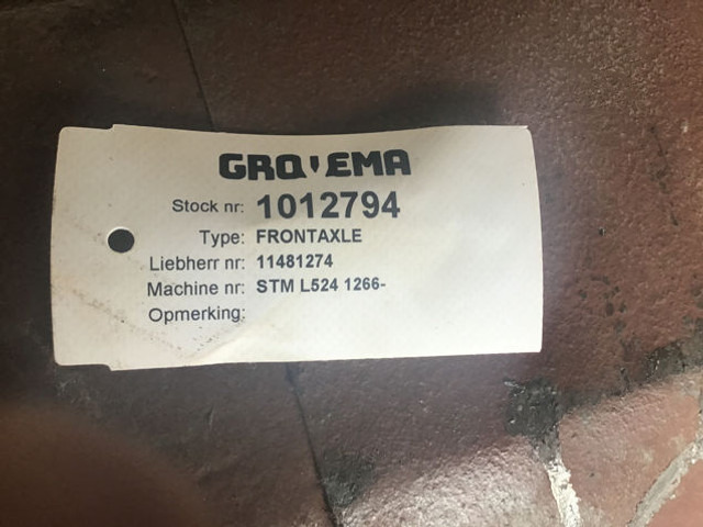 Αξονας και ανταλλακτικά Liebherr Frontaxle: φωτογραφία 8 Αξονας και ανταλλακτικά Liebherr Frontaxle: φωτογραφία 8