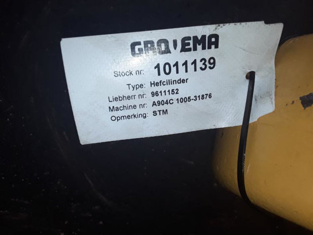 Liebherr Hoistcylinder - Υδραυλικός κύλινδρος: φωτογραφία 3 Liebherr Hoistcylinder - Υδραυλικός κύλινδρος: φωτογραφία 3