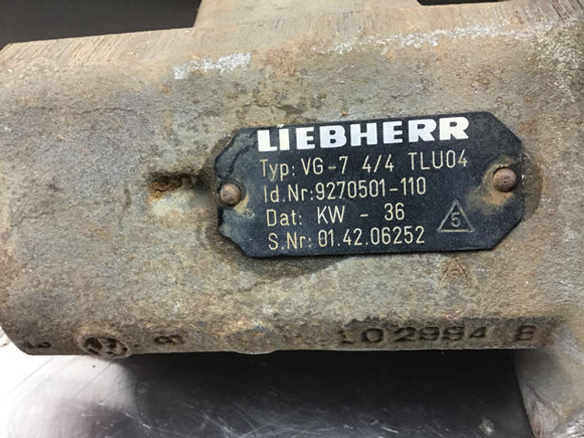 Liebherr Pilot Control Unit - Λεβιές ταχύτητων: φωτογραφία 3 Liebherr Pilot Control Unit - Λεβιές ταχύτητων: φωτογραφία 3