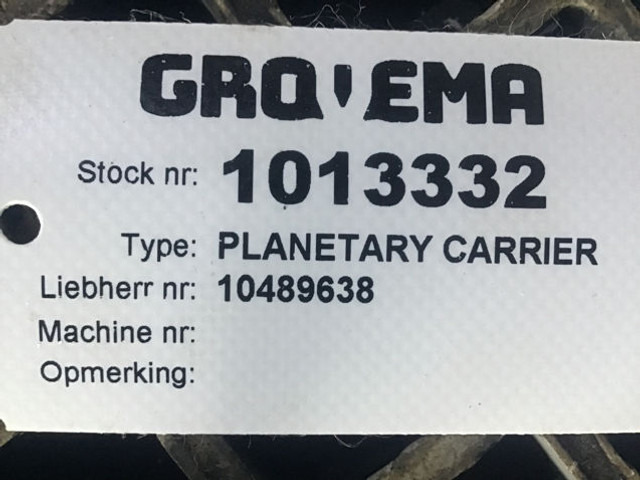 Liebherr Planetary Carrier - Ανάρτηση: φωτογραφία 5 Liebherr Planetary Carrier - Ανάρτηση: φωτογραφία 5