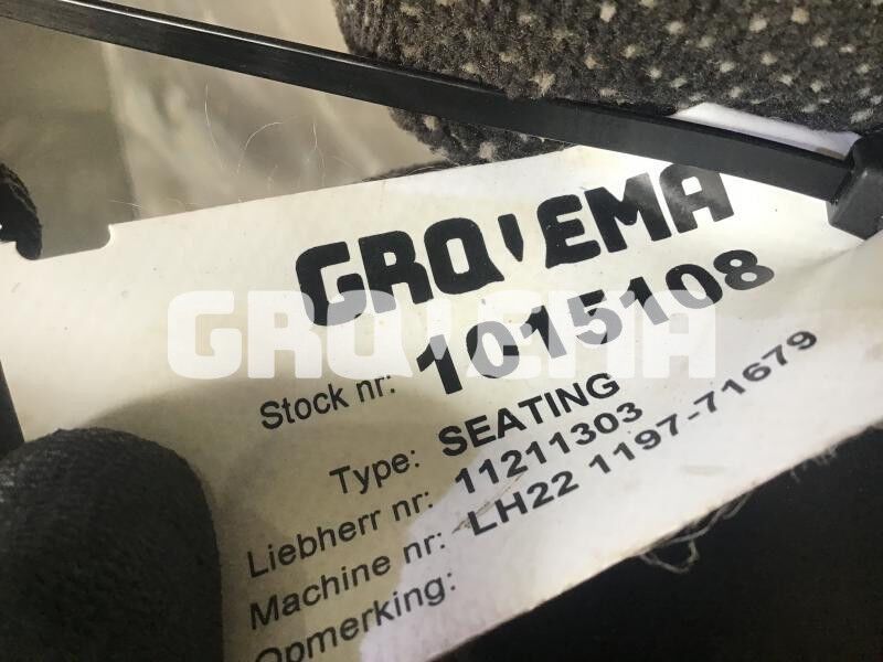 Liebherr R926 COMP / R946 LC / R946 LC-V / R946 NLC / R946 S-HD / R950 / R950 LC-V / R950 S-HD / R922 LC / R926 LC / R920 LC / R920 NLC / - Kάθισμα: φωτογραφία 3 Liebherr R926 COMP / R946 LC / R946 LC-V / R946 NLC / R946 S-HD / R950 / R950 LC-V / R950 S-HD / R922 LC / R926 LC / R920 LC / R920 NLC / - Kάθισμα: φωτογραφία 3