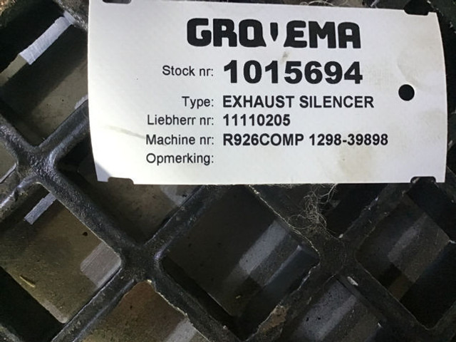 Liebherr - Σιγαστήρας: φωτογραφία 1 Liebherr - Σιγαστήρας: φωτογραφία 1
