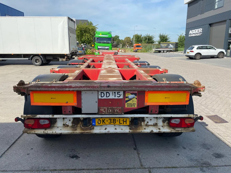 D-Tec FT-43-03V / Flexitrailer / 3x Extendable / SAF / 1x Lift Axle - Επικαθήμενο μεταφοράς εμπορευματοκιβωτίων/ Κινητό αμάξωμα: φωτογραφία 2 D-Tec FT-43-03V / Flexitrailer / 3x Extendable / SAF / 1x Lift Axle - Επικαθήμενο μεταφοράς εμπορευματοκιβωτίων/ Κινητό αμάξωμα: φωτογραφία 2