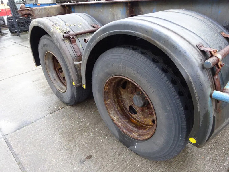 Groenewegen 20 FT Chassis / Steel Suspension / Double Tyres - Επικαθήμενο μεταφοράς εμπορευματοκιβωτίων/ Κινητό αμάξωμα: φωτογραφία 4 Groenewegen 20 FT Chassis / Steel Suspension / Double Tyres - Επικαθήμενο μεταφοράς εμπορευματοκιβωτίων/ Κινητό αμάξωμα: φωτογραφία 4