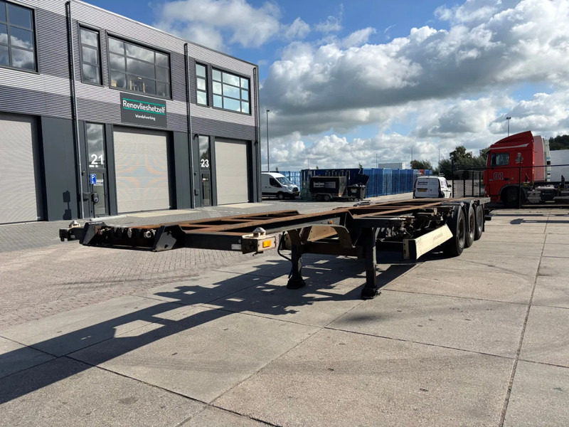 Kögel SW24 Container chassis / 40FT / BPW + Drum - Επικαθήμενο μεταφοράς εμπορευματοκιβωτίων/ Κινητό αμάξωμα: φωτογραφία 4 Kögel SW24 Container chassis / 40FT / BPW + Drum - Επικαθήμενο μεταφοράς εμπορευματοκιβωτίων/ Κινητό αμάξωμα: φωτογραφία 4