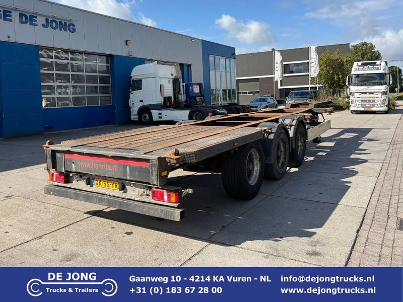 Kögel SW24 Container chassis / 40FT / BPW + Drum - Επικαθήμενο μεταφοράς εμπορευματοκιβωτίων/ Κινητό αμάξωμα: φωτογραφία 1 Kögel SW24 Container chassis / 40FT / BPW + Drum - Επικαθήμενο μεταφοράς εμπορευματοκιβωτίων/ Κινητό αμάξωμα: φωτογραφία 1