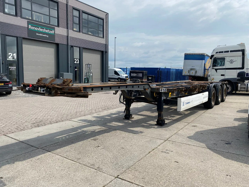 Krone SD 27 / Container Chassis / BPW + Drum / 1x Extendable / 45 FT - Επικαθήμενο μεταφοράς εμπορευματοκιβωτίων/ Κινητό αμάξωμα: φωτογραφία 4 Krone SD 27 / Container Chassis / BPW + Drum / 1x Extendable / 45 FT - Επικαθήμενο μεταφοράς εμπορευματοκιβωτίων/ Κινητό αμάξωμα: φωτογραφία 4