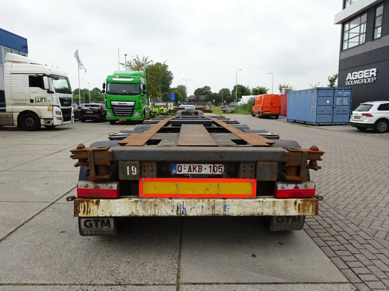 Krone SD 27 / Container Chassis / BPW + Drum / 1x Extendable / 45 FT - Επικαθήμενο μεταφοράς εμπορευματοκιβωτίων/ Κινητό αμάξωμα: φωτογραφία 2 Krone SD 27 / Container Chassis / BPW + Drum / 1x Extendable / 45 FT - Επικαθήμενο μεταφοράς εμπορευματοκιβωτίων/ Κινητό αμάξωμα: φωτογραφία 2
