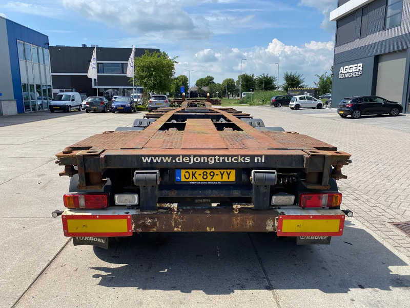 Krone SD Chassis / ADR / 2x Extendable / MB + Disc / 2x Lift Axle - Επικαθήμενο μεταφοράς εμπορευματοκιβωτίων/ Κινητό αμάξωμα: φωτογραφία 2 Krone SD Chassis / ADR / 2x Extendable / MB + Disc / 2x Lift Axle - Επικαθήμενο μεταφοράς εμπορευματοκιβωτίων/ Κινητό αμάξωμα: φωτογραφία 2