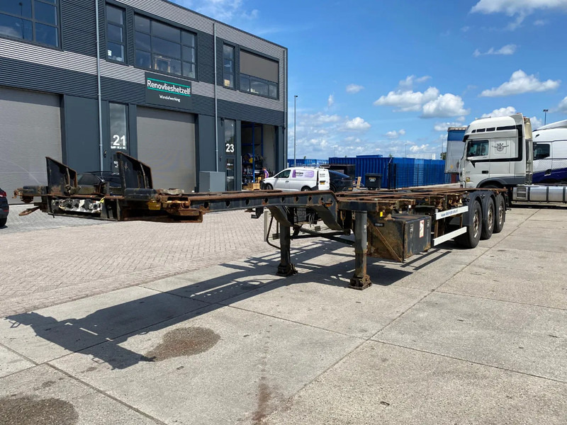 Krone SD Chassis / ADR / 2x Extendable / MB + Disc / 2x Lift Axle - Επικαθήμενο μεταφοράς εμπορευματοκιβωτίων/ Κινητό αμάξωμα: φωτογραφία 4 Krone SD Chassis / ADR / 2x Extendable / MB + Disc / 2x Lift Axle - Επικαθήμενο μεταφοράς εμπορευματοκιβωτίων/ Κινητό αμάξωμα: φωτογραφία 4