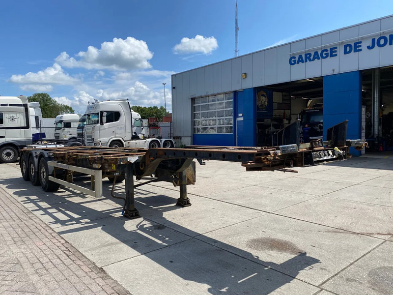 Krone SD Chassis / ADR / 2x Extendable / MB + Disc / 2x Lift Axle - Επικαθήμενο μεταφοράς εμπορευματοκιβωτίων/ Κινητό αμάξωμα: φωτογραφία 5 Krone SD Chassis / ADR / 2x Extendable / MB + Disc / 2x Lift Axle - Επικαθήμενο μεταφοράς εμπορευματοκιβωτίων/ Κινητό αμάξωμα: φωτογραφία 5
