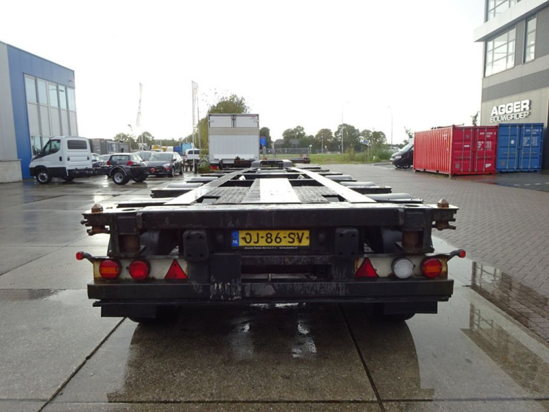 Krone SDC 27 / Container Chassis / BPW + Drum / Lift Axle - Επικαθήμενο μεταφοράς εμπορευματοκιβωτίων/ Κινητό αμάξωμα: φωτογραφία 2 Krone SDC 27 / Container Chassis / BPW + Drum / Lift Axle - Επικαθήμενο μεταφοράς εμπορευματοκιβωτίων/ Κινητό αμάξωμα: φωτογραφία 2