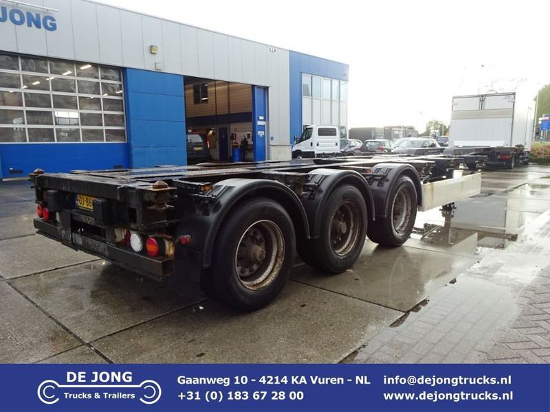 Krone SDC 27 / Container Chassis / BPW + Drum / Lift Axle - Επικαθήμενο μεταφοράς εμπορευματοκιβωτίων/ Κινητό αμάξωμα: φωτογραφία 1 Krone SDC 27 / Container Chassis / BPW + Drum / Lift Axle - Επικαθήμενο μεταφοράς εμπορευματοκιβωτίων/ Κινητό αμάξωμα: φωτογραφία 1