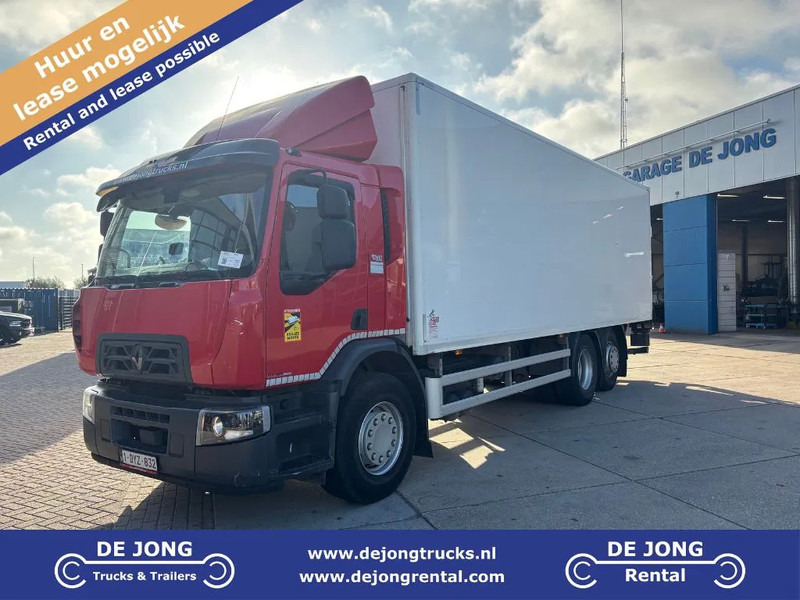 Renault D WIDE 320 6x2 / Closed box / Dhollandia - Φορτηγό κόφα: φωτογραφία 1 Renault D WIDE 320 6x2 / Closed box / Dhollandia - Φορτηγό κόφα: φωτογραφία 1