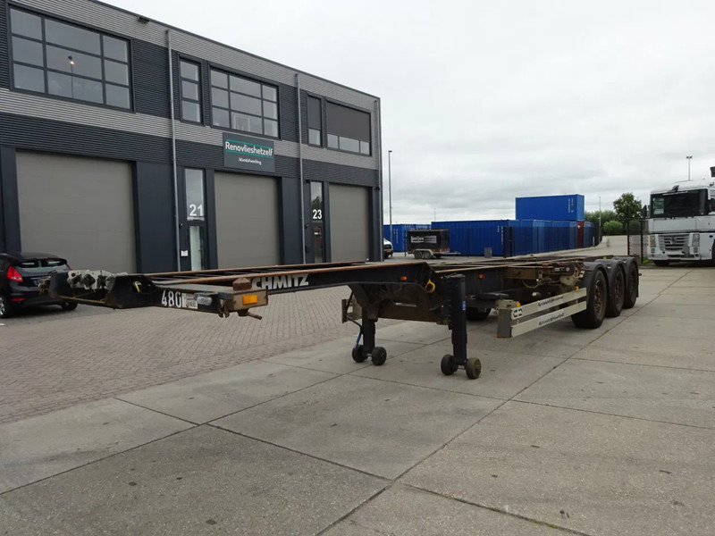 Schmitz Cargobull SCF 27 / SAF + Disc / 1x Extendable / 1x Lift Axle - Επικαθήμενο μεταφοράς εμπορευματοκιβωτίων/ Κινητό αμάξωμα: φωτογραφία 4 Schmitz Cargobull SCF 27 / SAF + Disc / 1x Extendable / 1x Lift Axle - Επικαθήμενο μεταφοράς εμπορευματοκιβωτίων/ Κινητό αμάξωμα: φωτογραφία 4