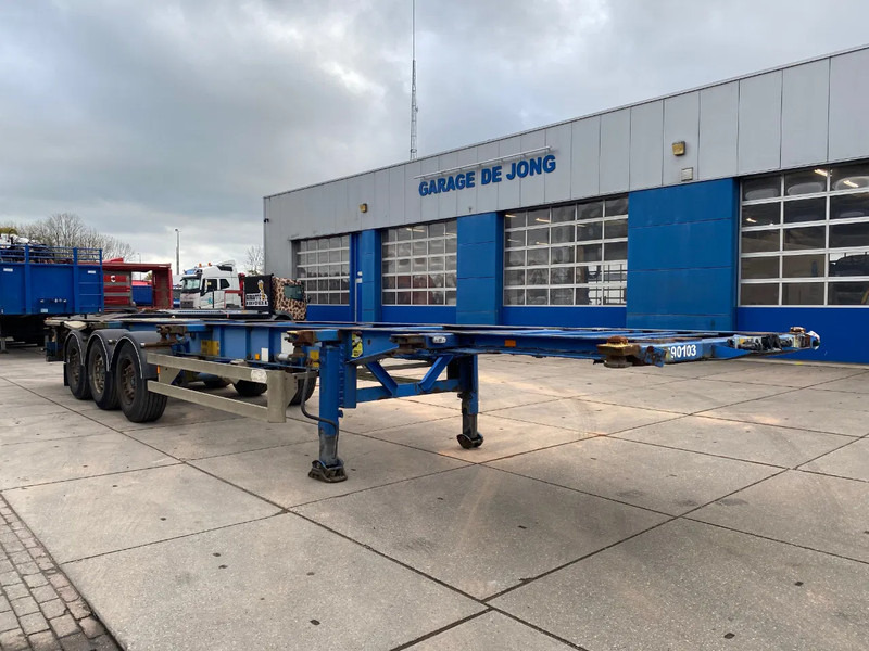 Van Hool 3B0079 / Container chassis / SAF + Disc - Επικαθήμενο μεταφοράς εμπορευματοκιβωτίων/ Κινητό αμάξωμα: φωτογραφία 5 Van Hool 3B0079 / Container chassis / SAF + Disc - Επικαθήμενο μεταφοράς εμπορευματοκιβωτίων/ Κινητό αμάξωμα: φωτογραφία 5