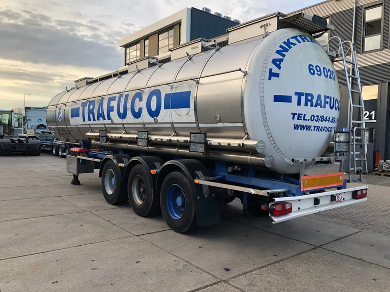 Van Hool Tank / 33.280 LT / 4 compartments / ADR / Inox - Επικαθήμενο βυτίο: φωτογραφία 3 Van Hool Tank / 33.280 LT / 4 compartments / ADR / Inox - Επικαθήμενο βυτίο: φωτογραφία 3