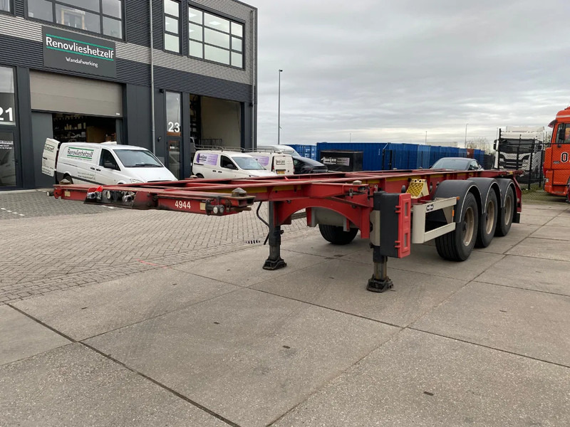 Van Hool Tank chassis / ADR / BPW + DISC / 20-30 FT - Επικαθήμενο μεταφοράς εμπορευματοκιβωτίων/ Κινητό αμάξωμα: φωτογραφία 4 Van Hool Tank chassis / ADR / BPW + DISC / 20-30 FT - Επικαθήμενο μεταφοράς εμπορευματοκιβωτίων/ Κινητό αμάξωμα: φωτογραφία 4