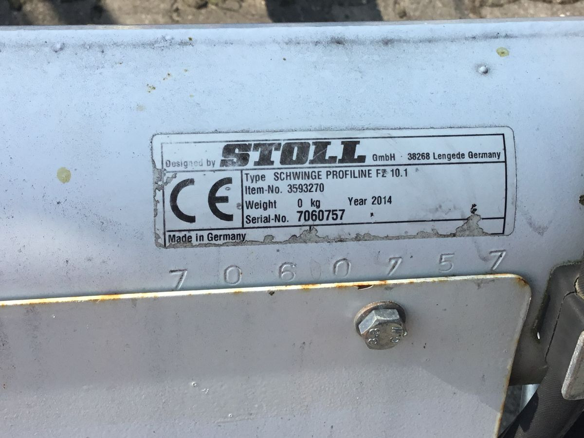 Stoll Profi Line FZ10 - Φορτωτησ για τρακτερ: φωτογραφία 4 Stoll Profi Line FZ10 - Φορτωτησ για τρακτερ: φωτογραφία 4