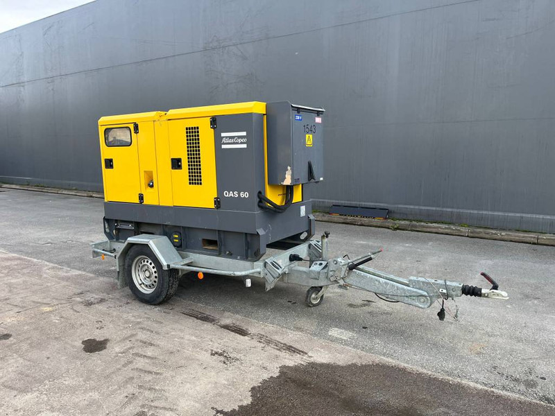Atlas-Copco QAS 60 ST3 - Βιομηχανική γεννήτρια: φωτογραφία 2 Atlas-Copco QAS 60 ST3 - Βιομηχανική γεννήτρια: φωτογραφία 2