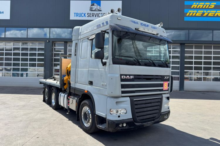 DAF XF510 Effer 255-5 6x2 SZM/Pritsche - Φορτηγό με γερανό: φωτογραφία 4 DAF XF510 Effer 255-5 6x2 SZM/Pritsche - Φορτηγό με γερανό: φωτογραφία 4