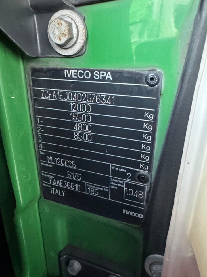 Φορτηγό ψυγείο IVECO Eurocargo 120E25 4x2 Bi-Temp.: φωτογραφία 12