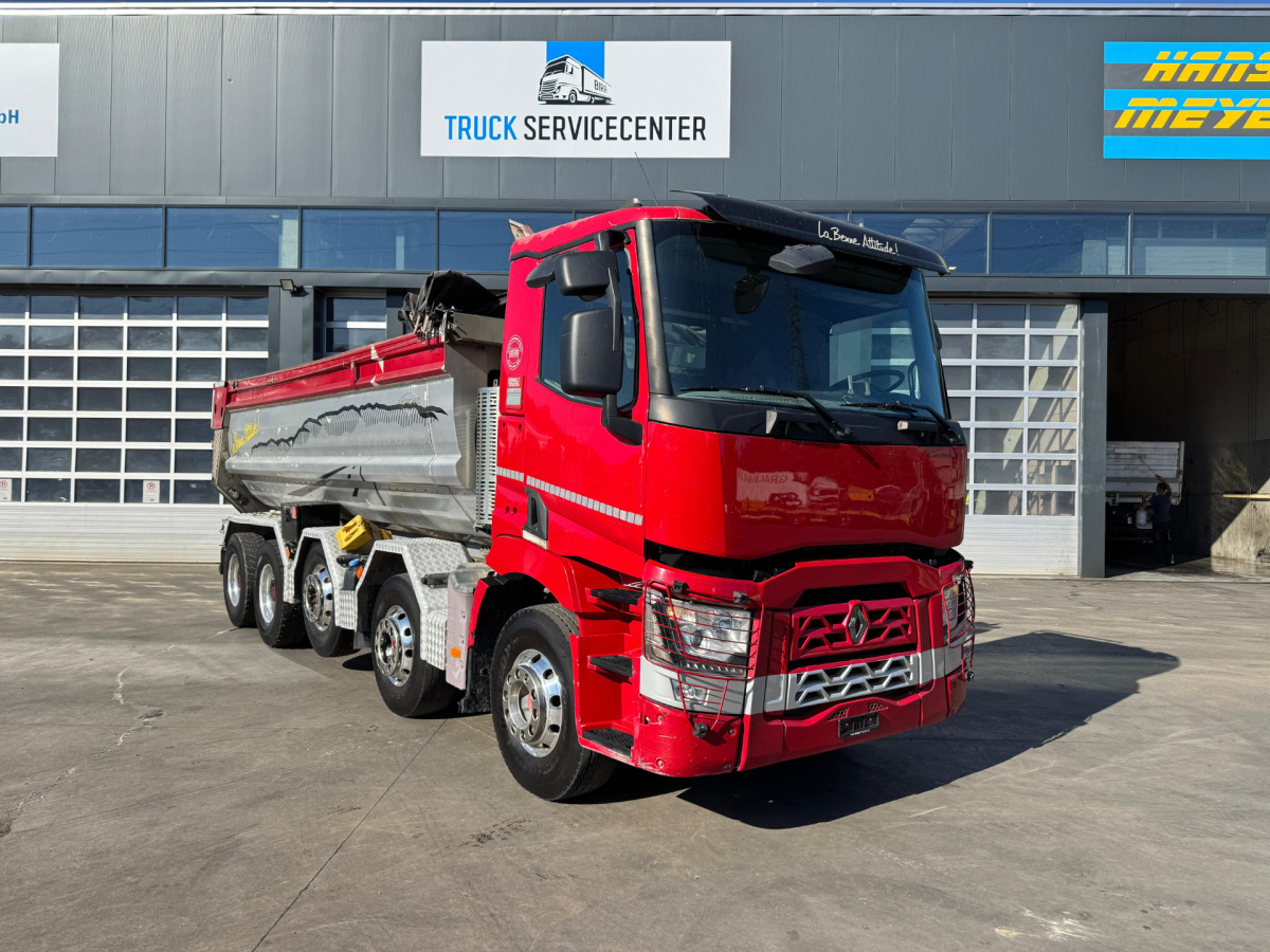 RENAULT C520 10x4 Abschiebemulde (no tipper) - Φορτηγό φόρτωσης γάντζου: φωτογραφία 3 RENAULT C520 10x4 Abschiebemulde (no tipper) - Φορτηγό φόρτωσης γάντζου: φωτογραφία 3