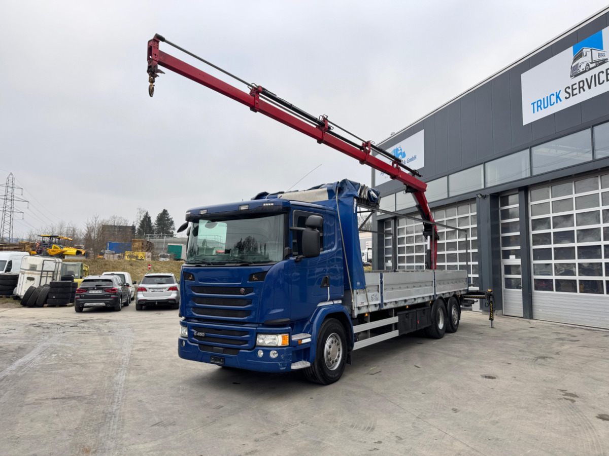 SCANIA G450 6x2 Hiab 122-4 - Φορτηγό με γερανό: φωτογραφία 5 SCANIA G450 6x2 Hiab 122-4 - Φορτηγό με γερανό: φωτογραφία 5