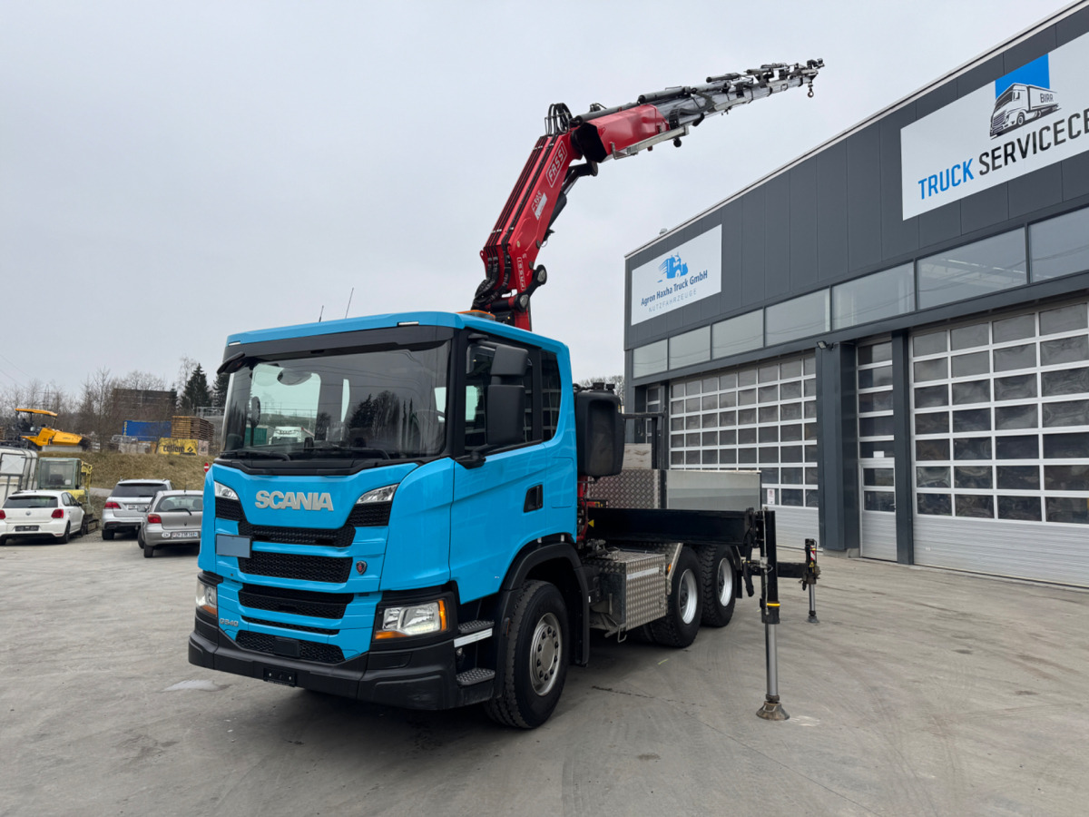 SCANIA G540 6x4 Fassi 395-7 SZM&Pritsche - Φορτηγό με γερανό: φωτογραφία 2 SCANIA G540 6x4 Fassi 395-7 SZM&Pritsche - Φορτηγό με γερανό: φωτογραφία 2