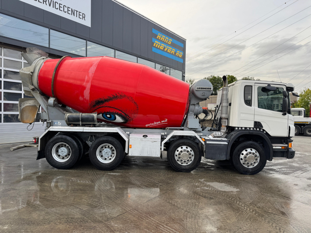 SCANIA P410 8x4 Liebherr 9m3 - Μπετονιέρα φορτηγό: φωτογραφία 4 SCANIA P410 8x4 Liebherr 9m3 - Μπετονιέρα φορτηγό: φωτογραφία 4