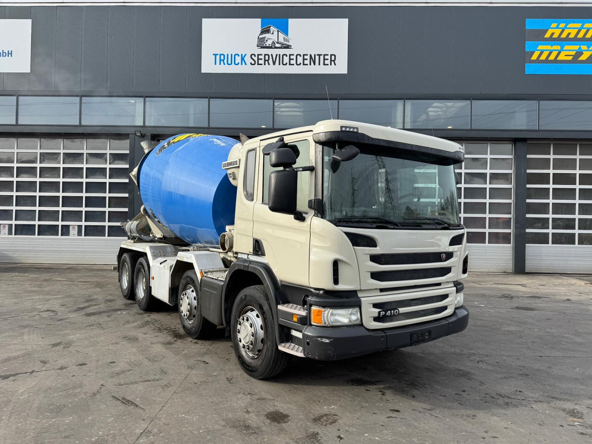 SCANIA P410 8x4 Liebherr 9m3 - Μπετονιέρα φορτηγό: φωτογραφία 3 SCANIA P410 8x4 Liebherr 9m3 - Μπετονιέρα φορτηγό: φωτογραφία 3