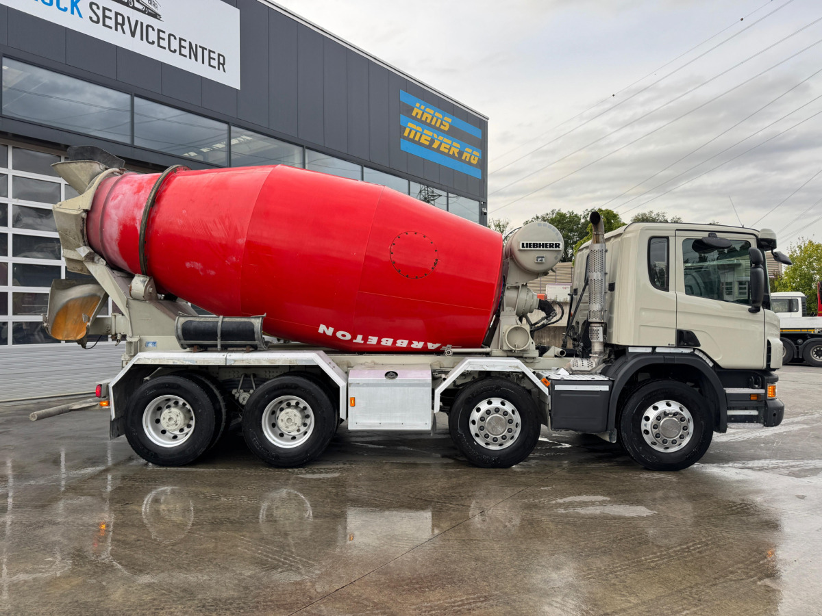 SCANIA P410 8x4 Liebherr 9m3 - Μπετονιέρα φορτηγό: φωτογραφία 4 SCANIA P410 8x4 Liebherr 9m3 - Μπετονιέρα φορτηγό: φωτογραφία 4
