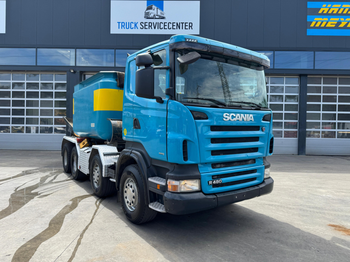 SCANIA R480 8x4 Moser 16m3 - Φορτηγό φόρτωσης γάντζου: φωτογραφία 3 SCANIA R480 8x4 Moser 16m3 - Φορτηγό φόρτωσης γάντζου: φωτογραφία 3