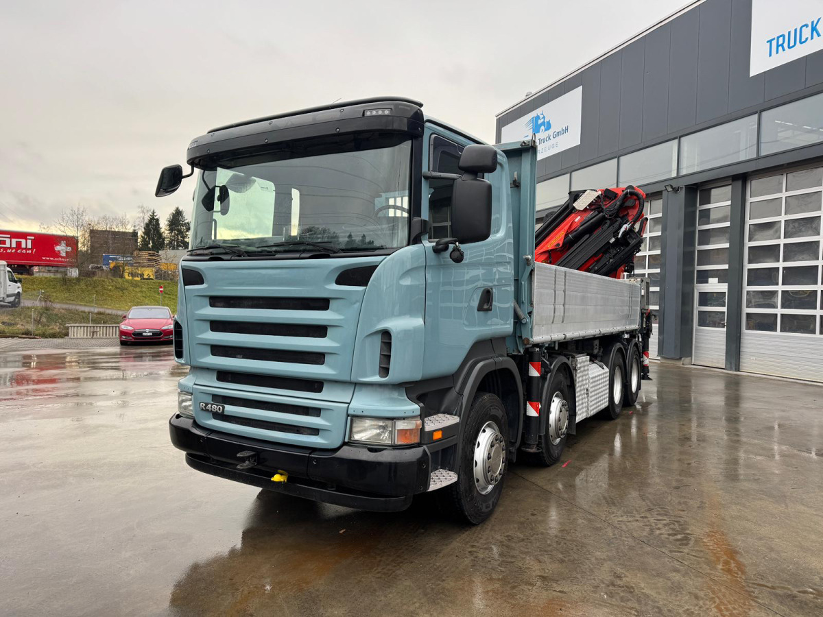 SCANIA Scania R480 8x4 PK50002 Flyjib&Seil Bj.2013 - Φορτηγό με γερανό: φωτογραφία 3 SCANIA Scania R480 8x4 PK50002 Flyjib&Seil Bj.2013 - Φορτηγό με γερανό: φωτογραφία 3