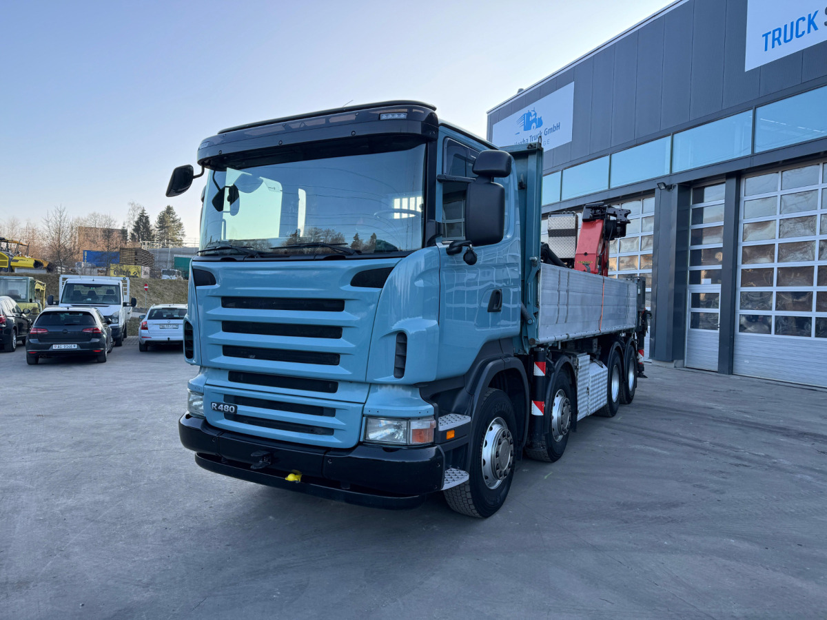SCANIA Scania R480 8x4 PK50002 Flyjib Troil 2013 - Φορτηγό με γερανό: φωτογραφία 1 SCANIA Scania R480 8x4 PK50002 Flyjib Troil 2013 - Φορτηγό με γερανό: φωτογραφία 1