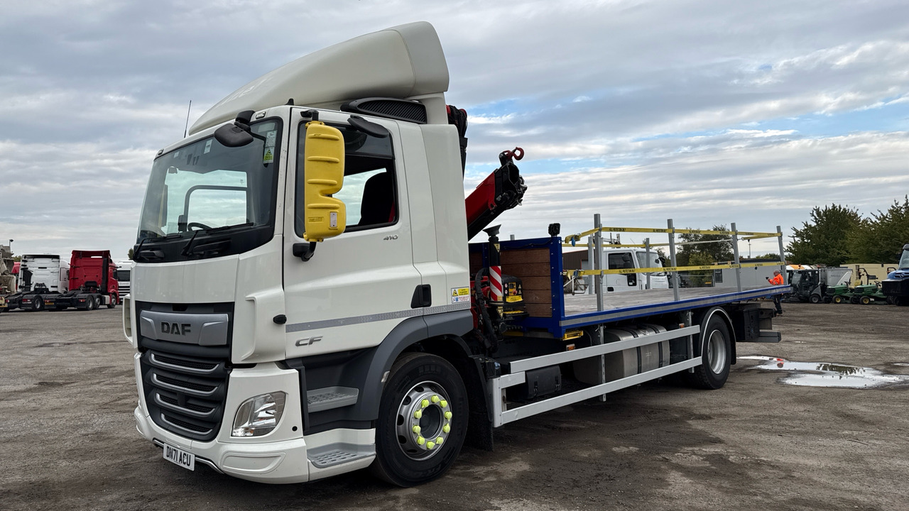 DAF CF 410 - Φορτηγό με ανοιχτή καρότσα, Φορτηγό με γερανό: φωτογραφία 3 DAF CF 410 - Φορτηγό με ανοιχτή καρότσα, Φορτηγό με γερανό: φωτογραφία 3