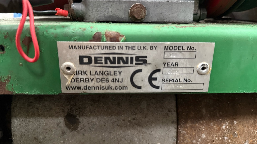 DENNIS FT20 PEDESDTRIAN CYLINDER MOWER, NO UNIT, GRASS BOX - Χλοοκοπτικό: φωτογραφία 5 DENNIS FT20 PEDESDTRIAN CYLINDER MOWER, NO UNIT, GRASS BOX - Χλοοκοπτικό: φωτογραφία 5