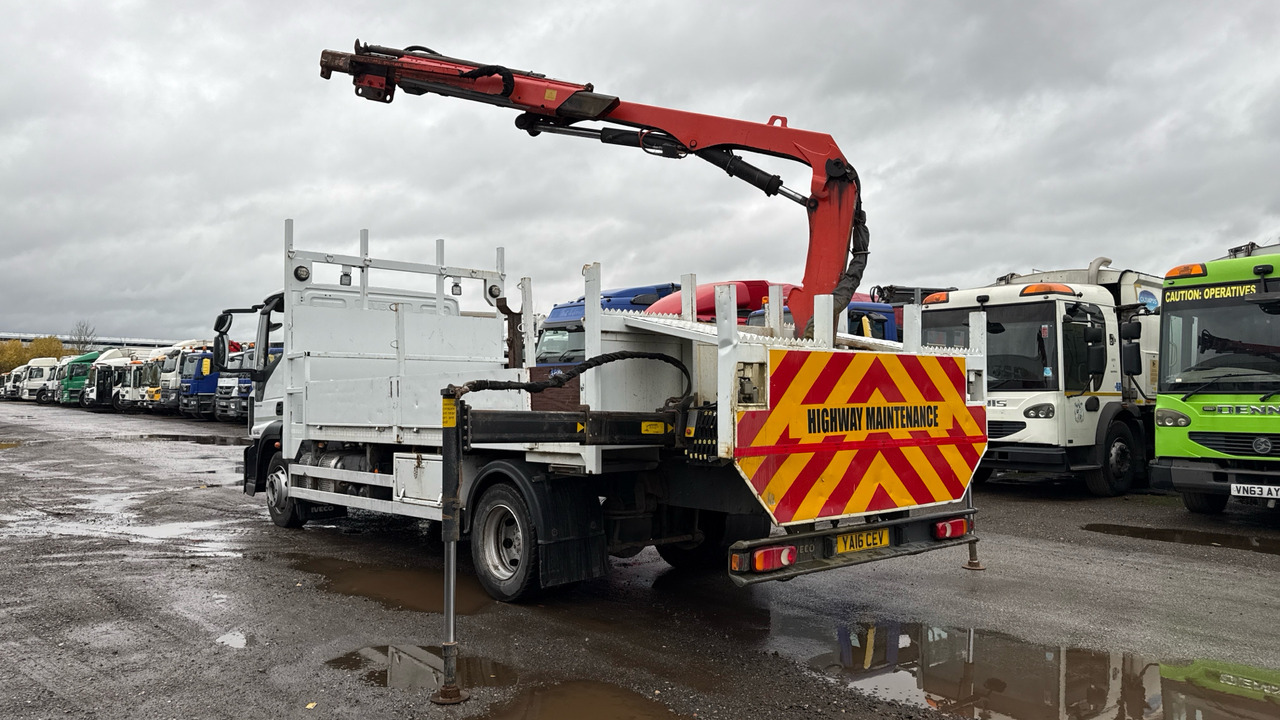 IVECO EUROCARGO 120-190 - Φορτηγό με ανοιχτή καρότσα, Φορτηγό με γερανό: φωτογραφία 3 IVECO EUROCARGO 120-190 - Φορτηγό με ανοιχτή καρότσα, Φορτηγό με γερανό: φωτογραφία 3