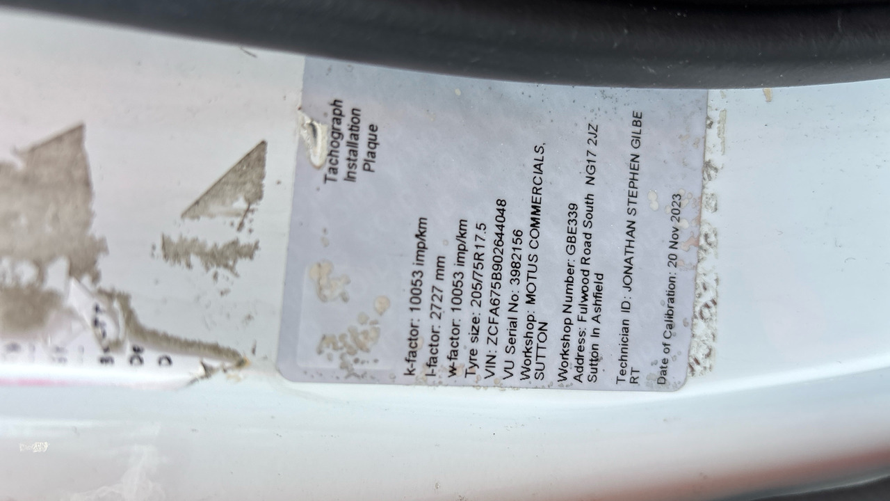 Φορτηγό μουσαμάς IVECO EUROCARGO 75E16: φωτογραφία 12 Φορτηγό μουσαμάς IVECO EUROCARGO 75E16: φωτογραφία 12