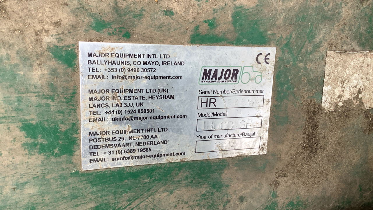 MAJOR 18000GR TRAILED FINISHING MOWER 13/441 - Εξοπλισμού κατασκευών: φωτογραφία 5 MAJOR 18000GR TRAILED FINISHING MOWER 13/441 - Εξοπλισμού κατασκευών: φωτογραφία 5