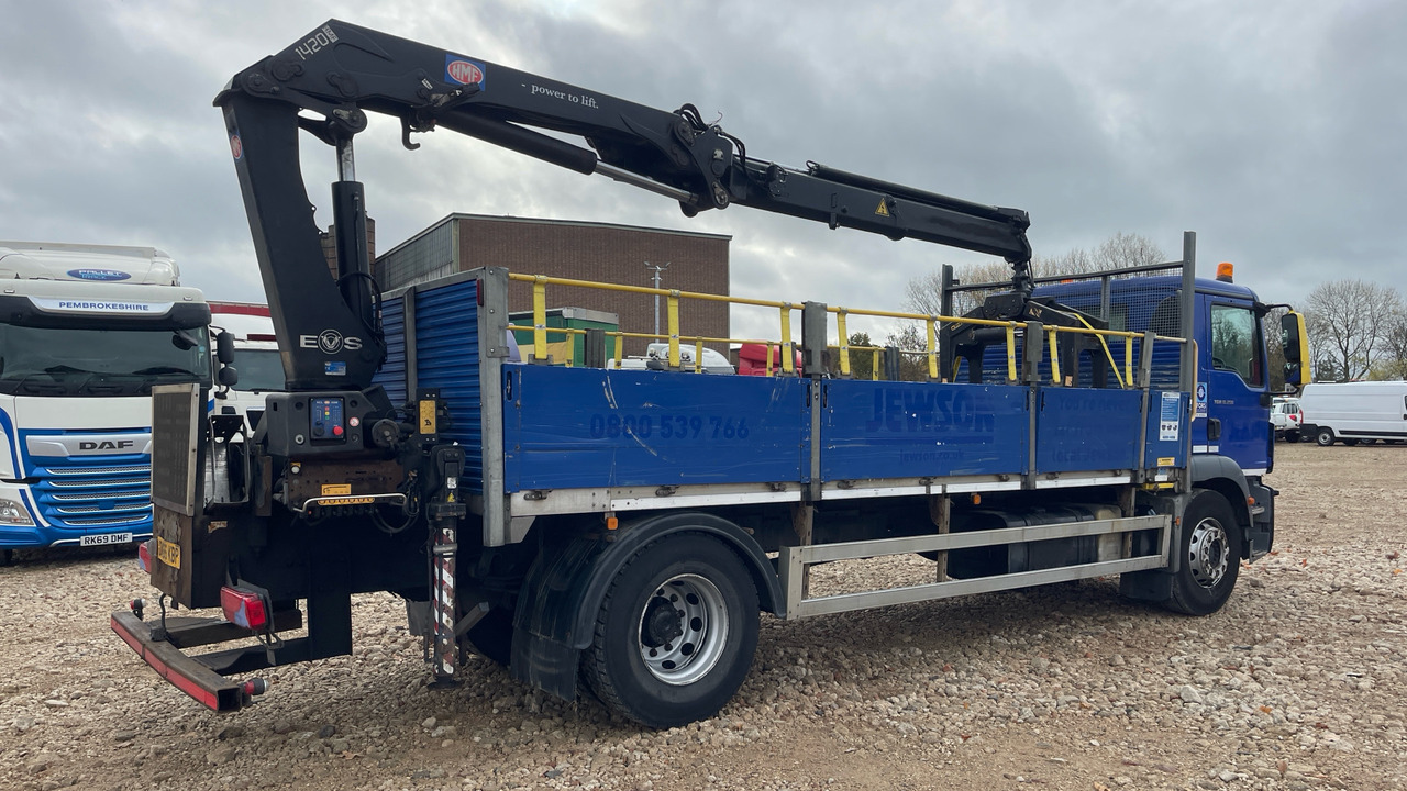 Man TGM 18.250 - Φορτηγό με ανοιχτή καρότσα, Φορτηγό με γερανό: φωτογραφία 4 Man TGM 18.250 - Φορτηγό με ανοιχτή καρότσα, Φορτηγό με γερανό: φωτογραφία 4