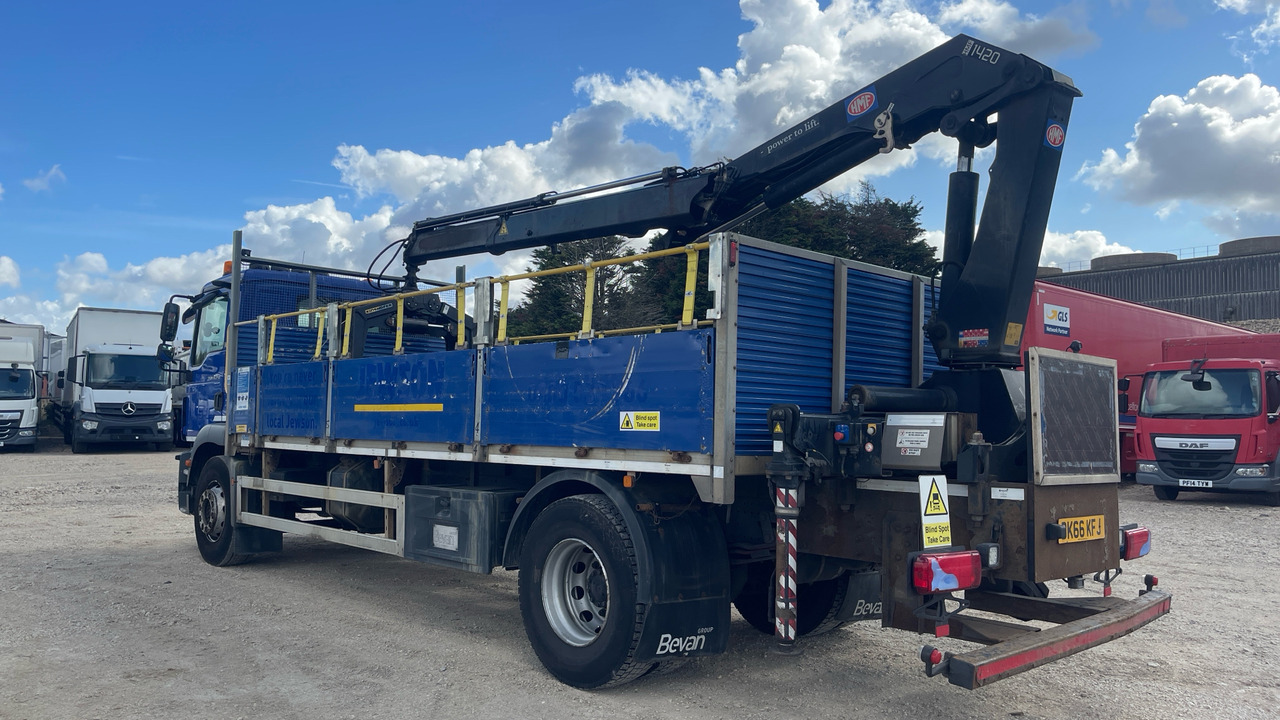 Man TGM 18.250 - Φορτηγό με ανοιχτή καρότσα, Φορτηγό με γερανό: φωτογραφία 3 Man TGM 18.250 - Φορτηγό με ανοιχτή καρότσα, Φορτηγό με γερανό: φωτογραφία 3