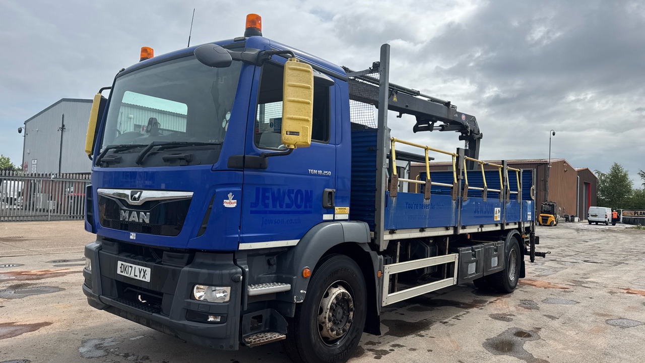 Man TGM 18.250 - Φορτηγό με ανοιχτή καρότσα, Φορτηγό με γερανό: φωτογραφία 2 Man TGM 18.250 - Φορτηγό με ανοιχτή καρότσα, Φορτηγό με γερανό: φωτογραφία 2